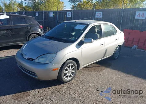 2001 Toyota Prius из США, поврежденный, VIN JT2BK12U610021924